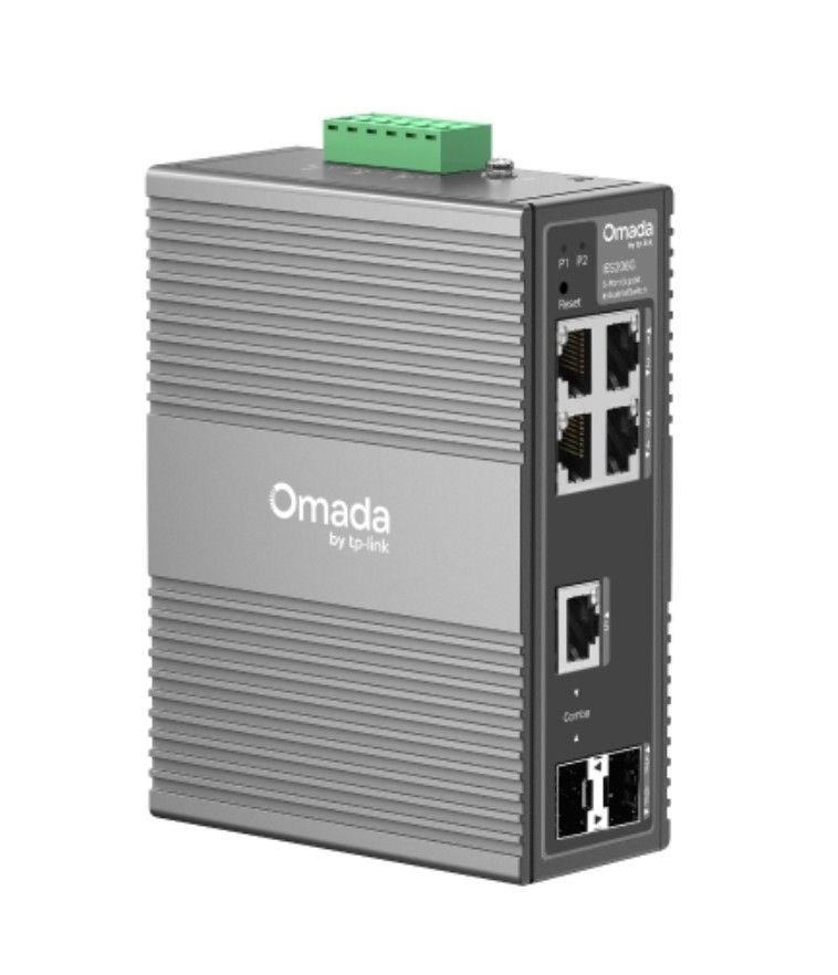 Switch Omada IES206G, 4 porturi 10/100/1000 Mbps