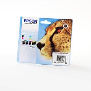 Cartus cerneala Epson C13T07154012 ,Black/tri-color ,bk 7.4 ml / c 5.5 ml ,Original (T0715) 