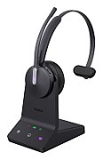 Yealink WH64 Mono Teams Căști Fără fir Bandă de fixare pe cap Birou/Call center USB tip-C Bluetooth Negru