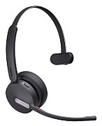 Yealink WH64 Mono Teams Căști Fără fir Bandă de fixare pe cap Birou/Call center USB tip-C Bluetooth Negru
