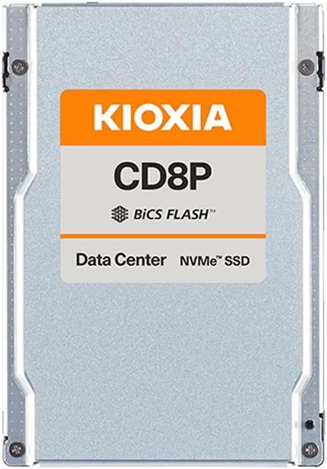 Kioxia SSD CD8P-R 15.36TB U.2 (15mm) NVMe Gen5 SIE Read Intensive DWPD 1 | KCD8XPUG15T3