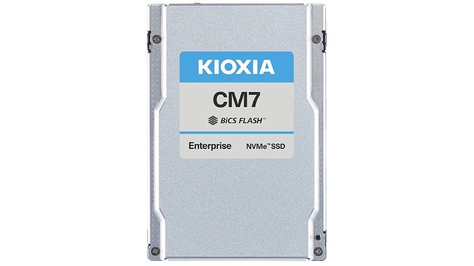 Kioxia SSD CM7-V 3.2TB U.3 (15mm) NVMe Gen5 SIE Mix Use DWPD 3 | KCMYXVUG3T20