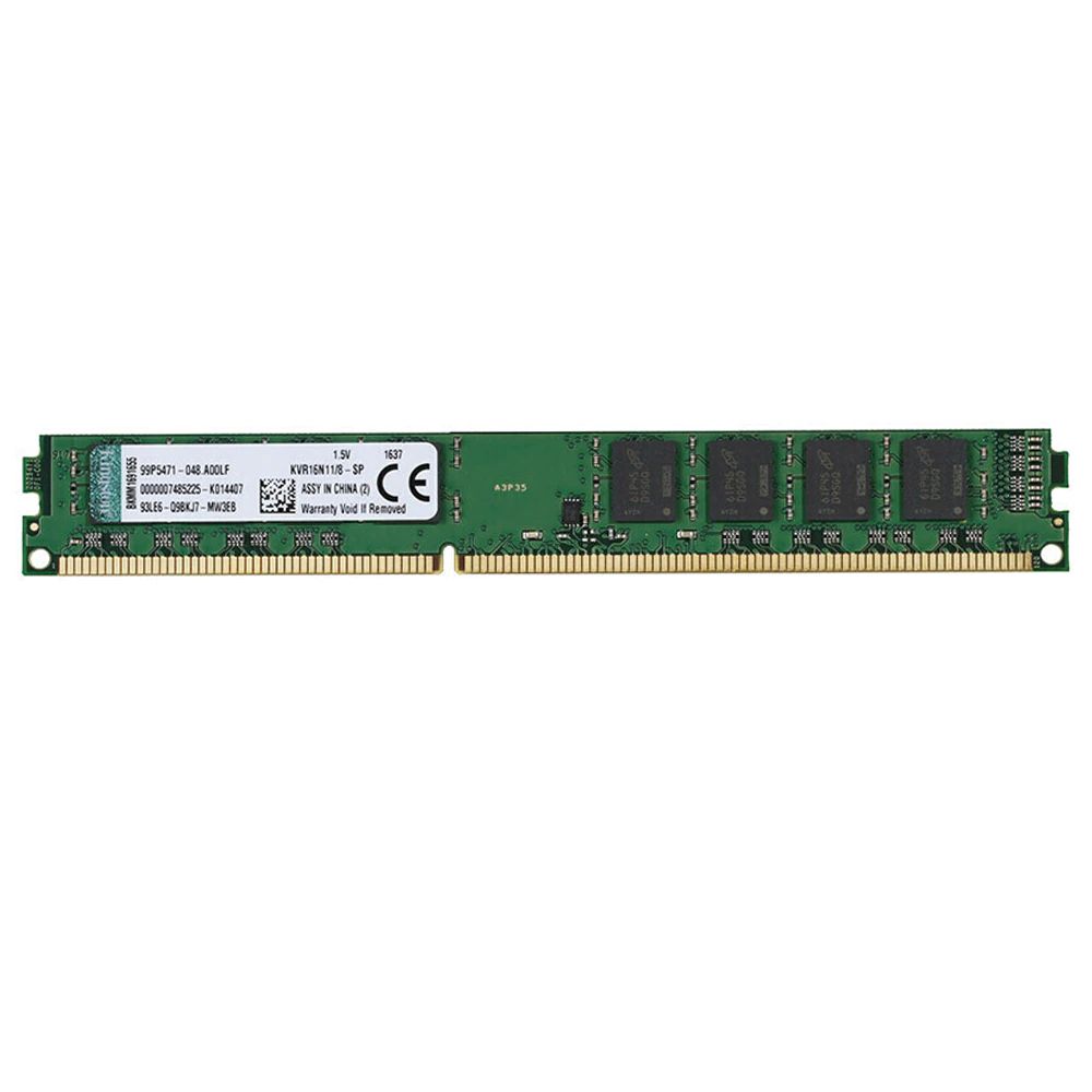 Memorie Kingston ValueRAM DDR3L 1600 MHz CL11, Verde 