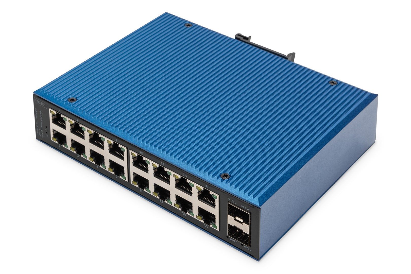 Digitus DN-651138 switch-uri Fara management Gigabit Ethernet (10/100/1000) Negru, Albastru