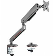 Brat pentru monitor, Material: Oțel, Aluminiu, Plastic, Suprafață finisaj : acoperire cu Pulbere, Culoare: Alb Texturat Fin, Gri Spațial, Dimensiune compatibila ecran: 27 -45  Greutate maxima (pe ecran): 5~14 kg, Greutate maxima pentru ecran curbat (pe ecran): 5~12 kg, Compatibilitate VESA: 75x75