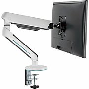 Brat pentru monitor, Material: Oțel, Aluminiu, Plastic, Suprafață finisaj : acoperire cu Pulbere, Culoare: Alb Texturat Fin, Gri Spațial Dimensiune compatibila ecran: 27 -45 , Greutate maxima (pe ecran): 5~14 kg, Greutate maxima pentru ecran curbat (pe ecran): 5~12 kg, Compatibilitate VESA: 75x75