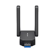 Adaptor Mercusys AX1800 USB Dual-Band, standarde wireless IEEE 802.11 a/n/ac/ax 5 GHz, IEEE 802.11 b/g/n 2.4 GHz, 2 External High Gain Antennas, securitate WPA/WPA2/WPA-PSK/ WPA2-PSK/WPA3-SAE
