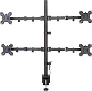 Techly ICA-LCD 382-Q sistem montare monitor/stand 68,6 cm (27 ) Birou Negru