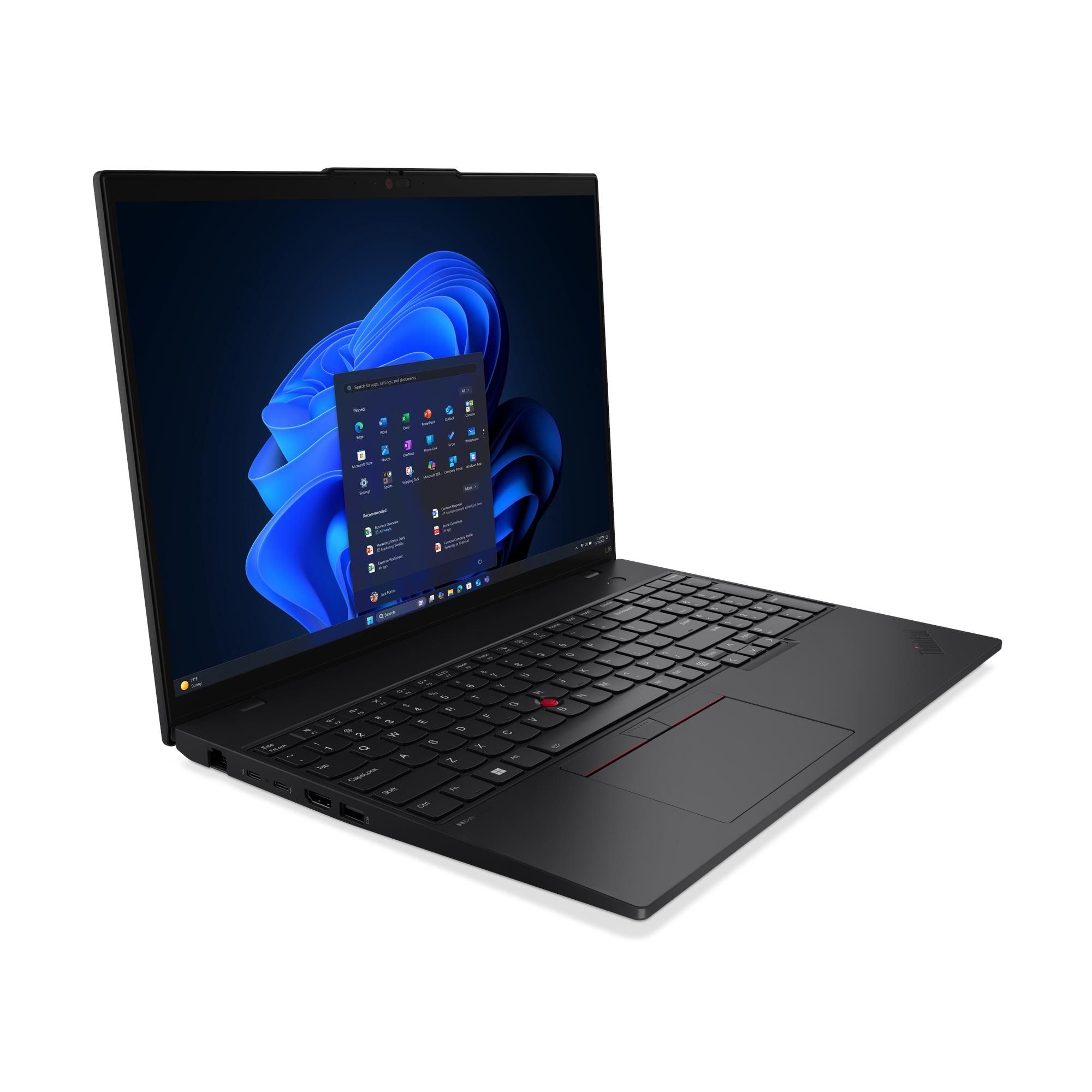Laptop Lenovo ThinkPad L16 G2 21SA001FRI, 16 inch 1920 x 1200, Intel 225U (12 C / 14 T, 1.5 GHz - 4.8 GHz), 32 GB DDR5, 1 TB SSD, Intel Graphics, Windows 11 Pro