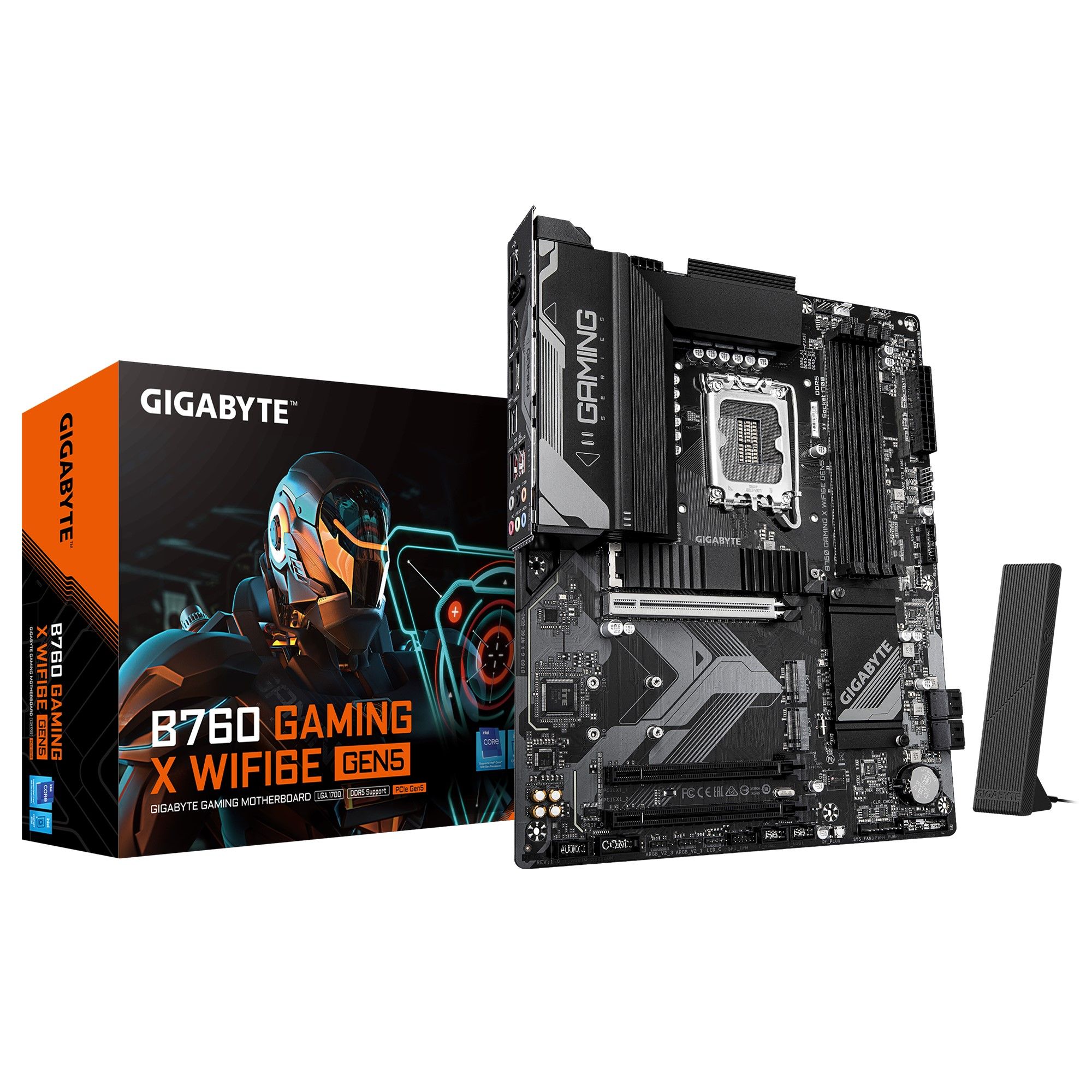 B760 GAMING X WIFI6E GEN5, LGA1700, DDR5, ATX, Negru