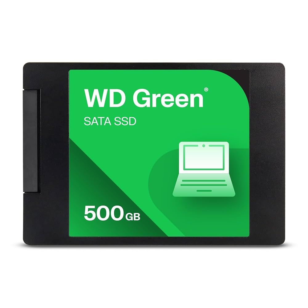SSD WD Green 500GB SATA, 2.5 , 7mm, Read: 545 MBps