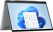Laptop HP Envy x360 14-fa0016nw, 14 inch 1920 x 1200 Touchscreen, AMD Ryzen 7 - 8840HS (8 C / 16 T, 3.3 GHZ - 5.1 GHz, 24 MB cache, 28 W), 16 GB DDR5, 512 GB SSD, AMD Radeon 780M, Windows 11, Tastatura Internationala, Argintiu