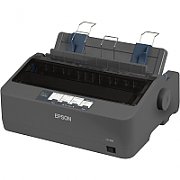 Imprimanta matriceala mono Epson LX-350, dimensiune A4, numar ace: 9 pini, viteza 15cpi, rezolutie 240x144dpi, memorie 128KB, limbaje de printare IBM PPDS, ESC/P, interfata USB 2.0, Bidirectional parallel, RS- 232, ribbon inclus, consumabile: S015637, S015647, optional: suport role hartie_4