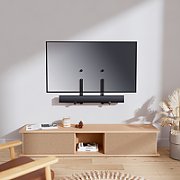 Maclean MC-912 Universal Soundbar Speaker Mount Holder TV Mounting Adjustable VESA 23  - 65  15 kg