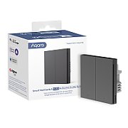 Aqara Smart Wall Switch H1 Grey Double without neutral