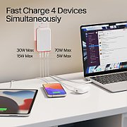 PlugBug 120W Charger  4x USB-C  Apple Find My