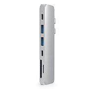 Satechi dock & port replic. for laptops  silver