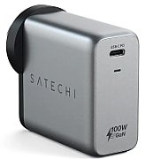 Satechi 100W USB-C PD Wall Charger Gallium Nitride (GaN) charging - Space Grey