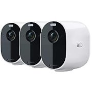 Arlo Essential Outdoor Security Camera - 3 Camera Kit - (Base station not included) - White