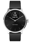 Withings Scanwatch Light / 37mm (Activity, Sleep Tracker / Stainless steel, fkm wristband, sapphire glass) - Black