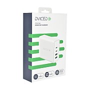 Dviced Desktop charger 100W GaN 2 USB-A, 2 USB-C EU - White