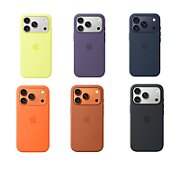 Apple iPhone 17 Pro Max Silicone Case with MagSafe – Orange