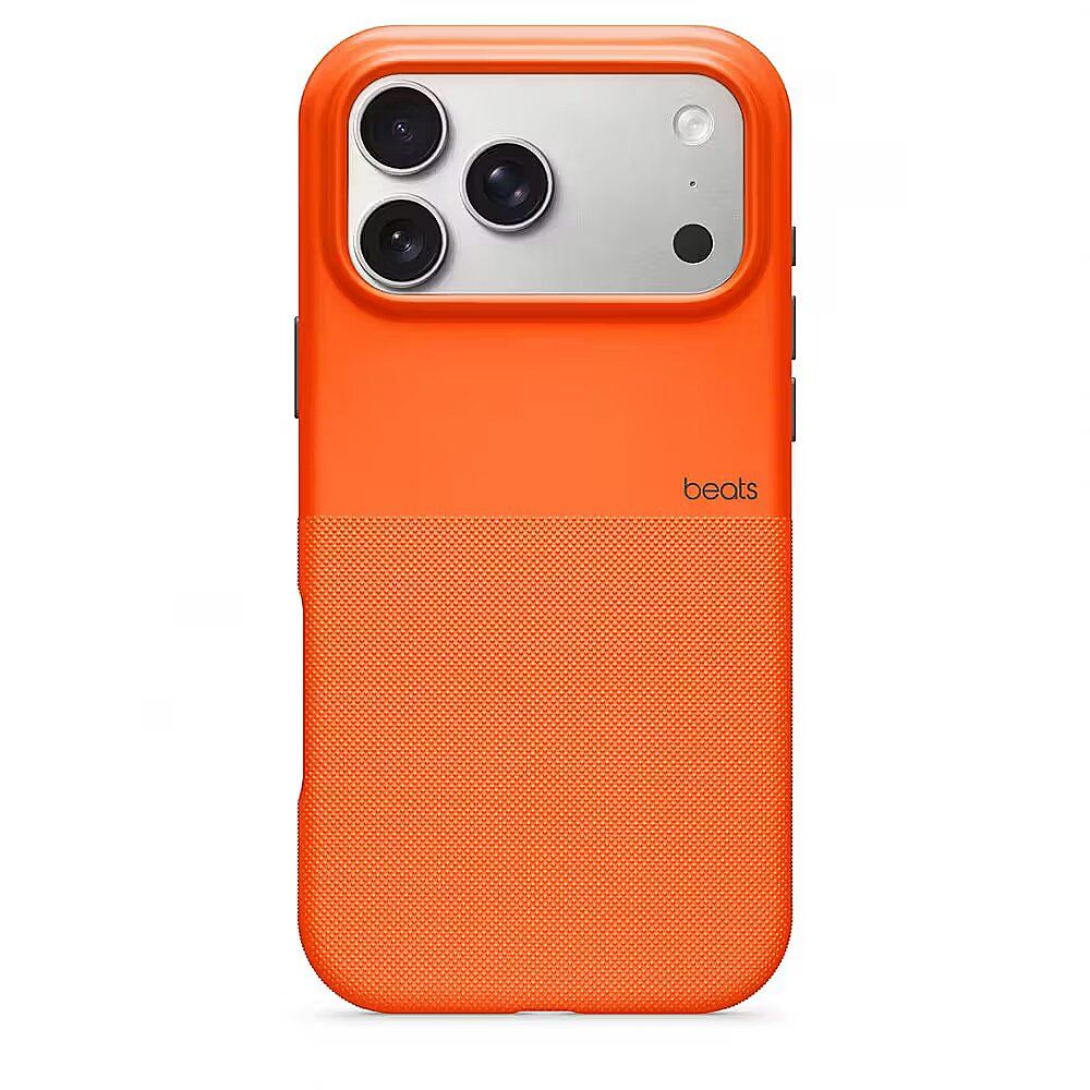 Beats iPhone 17 Pro Max Rugged Case with MagSafe and Camera Control – Sierra Orange
