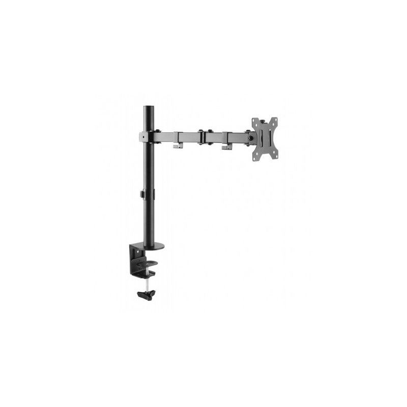 Suport de birou pentru monitor, brat dubla articulatie, 13 - 32 inch, Negru, Techly, ICA-LCD 503BK
