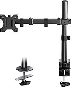 Suport de birou pentru monitor, brat dubla articulatie, 13 - 32 inch, Negru, Techly, ICA-LCD 503BK