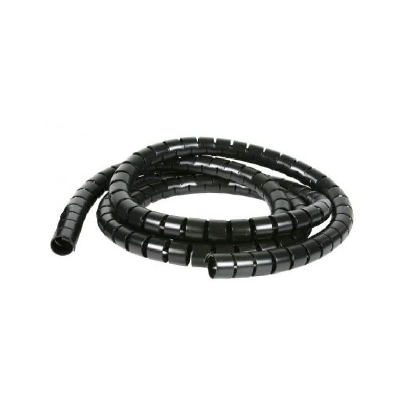 Organizator spiralat cabluri 13 - 80mm, black , (20m) -ELEMATIC