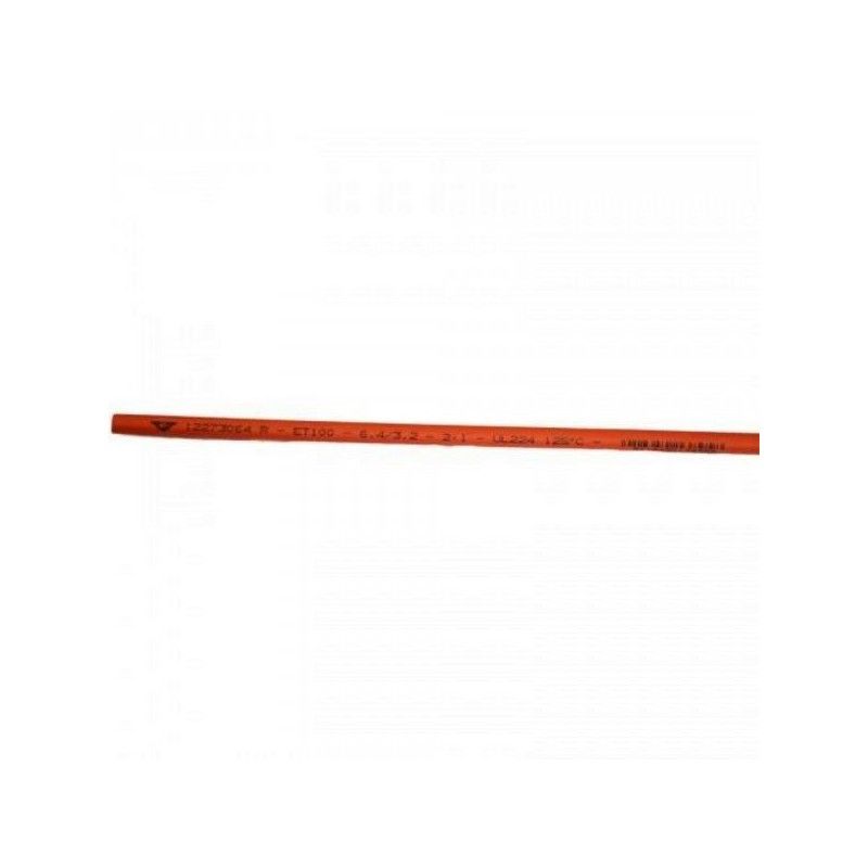 Tub termocontractabil 19,1 / 9,5 mm ET100, rosu (10buc)- ELEMATIC