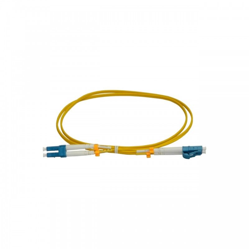 Patchcord FO LC/PC-LC/PC, SM OS2 9/125, manta LSZH 3.0mm, duplex 2m – EMTEX
