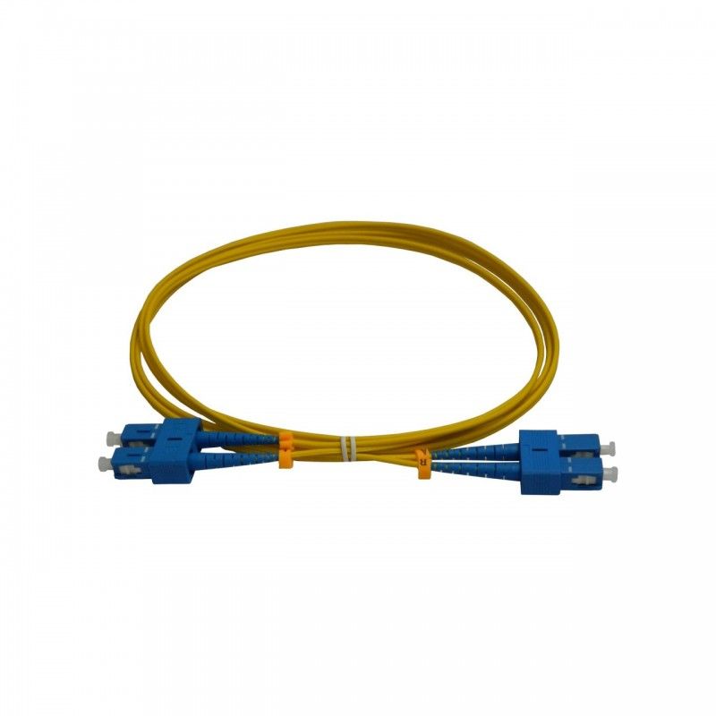 Patchcord FO SC/PC-SC/PC, SM OS2 9/125, manta LSZH 3.0mm, duplex 5m - Emtex