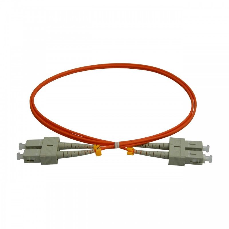 Patchcord FO SC/PC-SC/PC, MM OM2 50/125, manta LSZH 3.0mm, duplex 5m - Emtex
