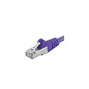 Patchcord SFTP RJ45-RJ45 Cat.6A, 3m, violet