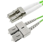Patchcord FO SC/PC-LC/PC, MM OM5 50/125, manta LSZH 3.0mm, duplex 30m - EMTEX