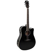 V-TONE VEAG1 CE BK 4/4 dr electro-acoustic guitar