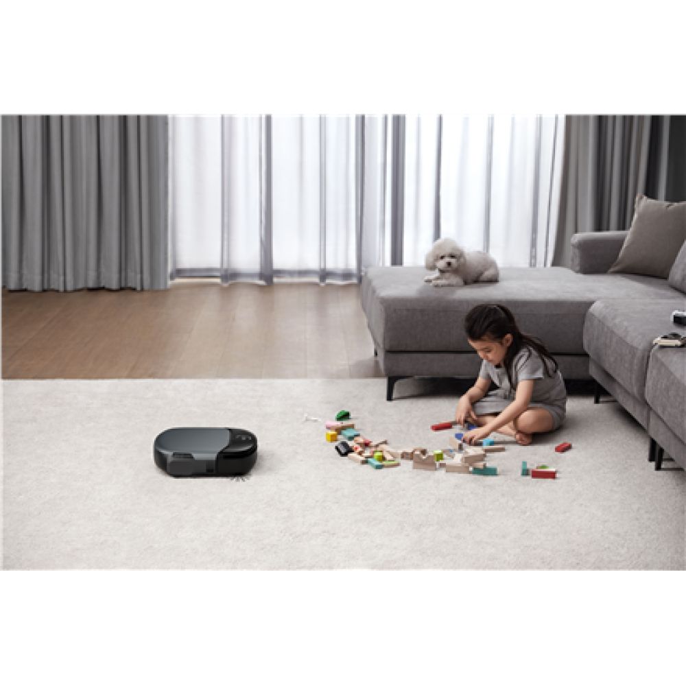 Robot All-in-One Anker  eufy Omni S1 , 8.000 Pa, aspirare uscata si umeda, Wi-Fi, multi-suprafete, capacitate colectare 2.5L, negru,  T2071G11  (timbru verde 11 lei) - 0194644298357