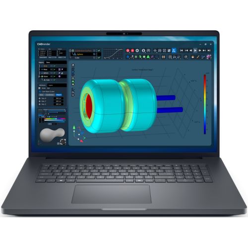 Laptop Dell Pro Max 18 Plus MB18250, 18 inch 2560 x 1600, Intel 285HX (24 C / 24 T, 2.1 GHz - 5.5 GHz, 40 MB cache), 64 GB DDR5, 1 TB SSD, Nvidia RTX Pro 3000, Windows 11 Pro