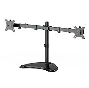 Gembird MS-D2ST-02 Monitor desk stand (rotate  tilt  swivel)  13”-32”  black