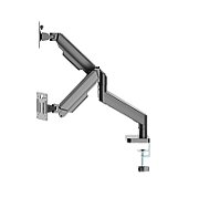 Gembird MA-DA2-06 Desk mounted adjustable double monitor arm 17 -32   black