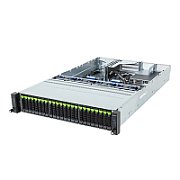 Server GIGABYTE R263-Z36, Rack 2U, fara procesor,  AMD socket SP5  max 300 W, fara memorie, 24 x SFF, 2 x 1600 W