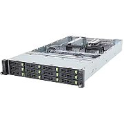 Server GIGABYTE R263-ZG0, Rack 2U, fara procesor,  AMD socket SP5  max 400 W, fara memorie, 12 x LFF, 2 x 2700 W
