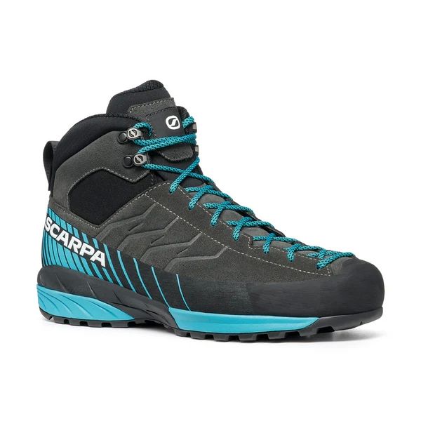 Scarpa Mescalito mid GTX boots shark azure 46.5