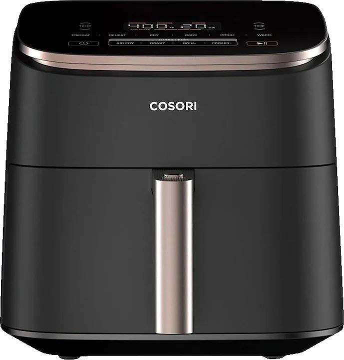 Cosori Turbo Blaze Chef Edition Single 6 L Stand-alone 1725 W Hot air fryer Black  Pink gold