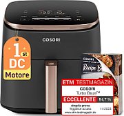 Cosori Turbo Blaze Chef Edition Single 6 L Stand-alone 1725 W Hot air fryer Black  Pink gold