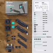 MONITOR ACC WALL MOUNT/13-32  BLACK G160-B ONKRON