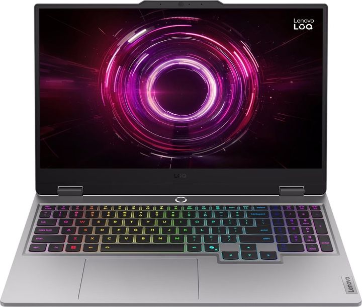 Laptop Lenovo LOQ 15AHP10 83JG003CPB, 15.6 inch 1920 x 1080, AMD 220 (6 C / 12 T, 3.2 GHz - 4.9 GHz, 3 MB + 16 MB cache), 32 GB DDR5, 512 GB SSD, Nvidia GeForce RTX 5050, Fara sistem de operare