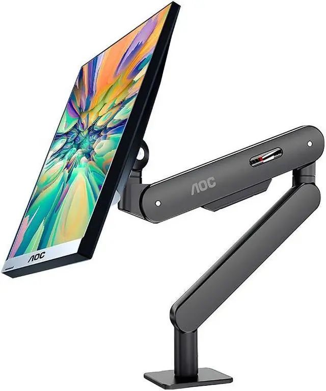 AOC AM400B sistem montare monitor/stand 86,4 cm (34 ) Birou Negru