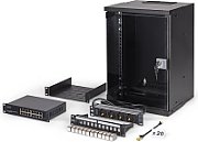 Digitus DN-49105-SET rack-uri 12U Raft montat pe perete Negru